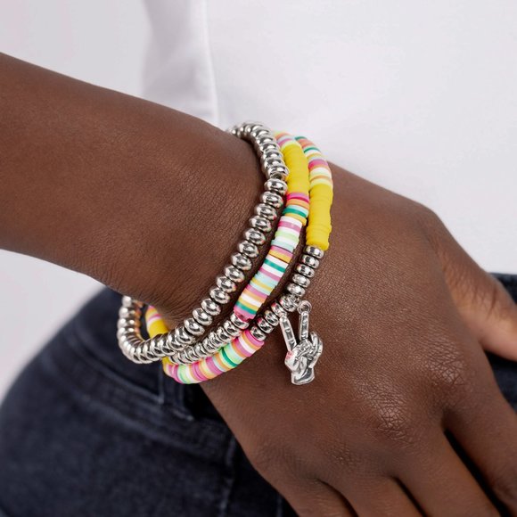 Paparazzi Peaceful Potential - Yellow - Picture 2 of 2